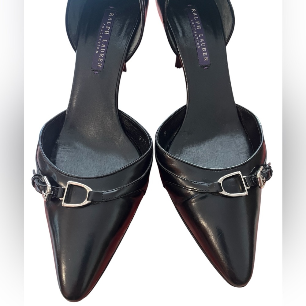 ✨RALPH LAUREN PURPLE LABEL✨Kitten Heel Pumps - Picture 2 of 7